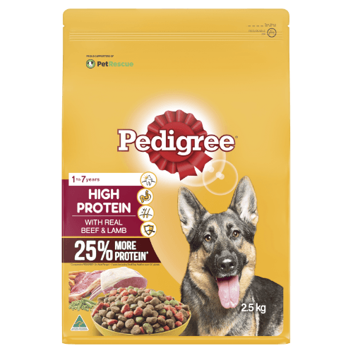 Pedigree High Protein Beef & Lamb Dry Dog Food