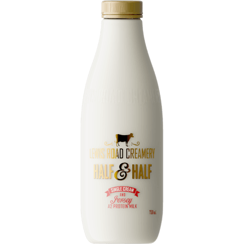 Lewis Road Creamery Half & Half Jersey Milk