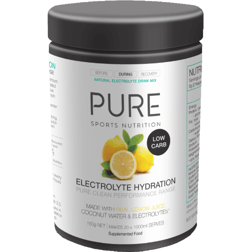 Pure Lemon Electrolyte Hydration Low Carb Sports Nutrition