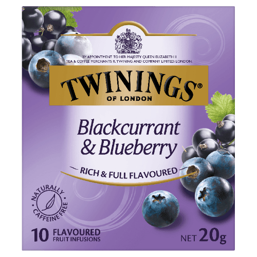 Twinings Infusions Blackcurrant & Blueberry Tea Bags 10 pack
