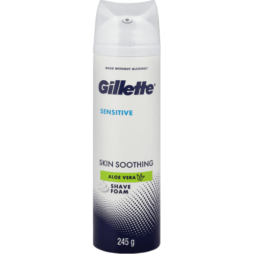 Gillette Sensitive Skin Soothing Aloe Vera Shave Foam