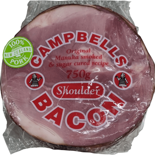 Campbell's Original Manuka Smoked Shoulder Bacon