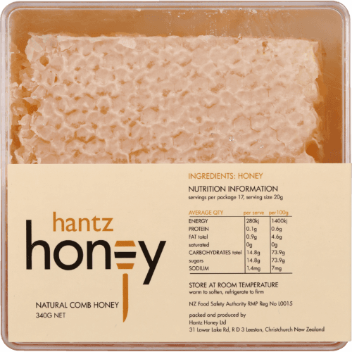 Hantz Natural Comb Honey
