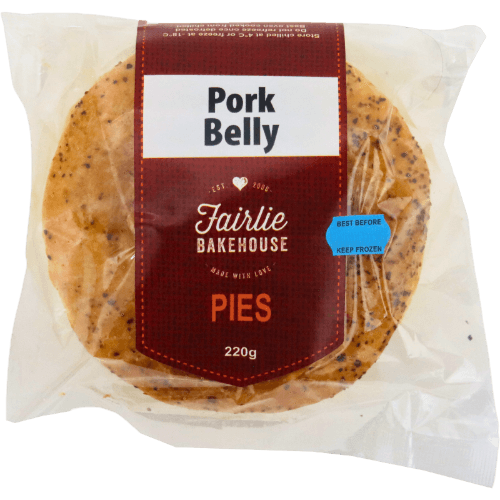 Fairlie Bakehouse Pork Belly Pies