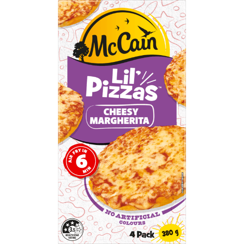 McCain Cheesy Margherita Lil' Pizzas