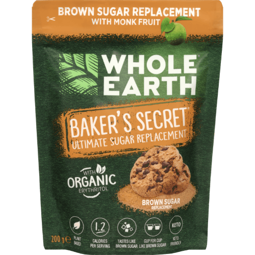 Whole Earth Monk Fruit Ultimate Brown Sugar Replacement
