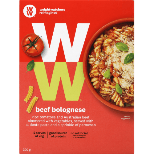 Weight Watchers Beef Bolognese