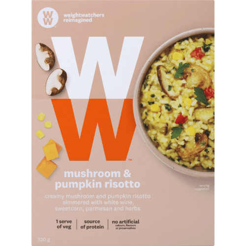 Weight Watchers Mushroom & Pumpkin Risotto