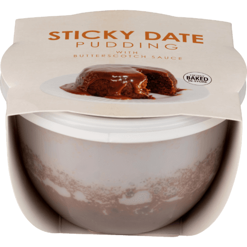 Bakery Sticky Date & Butterscotch Sauce Pudding