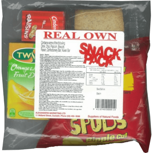 Real Own Lunch Snack Pack