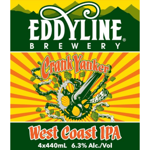 Eddyline Brewery CrankYanker West Coast IPA