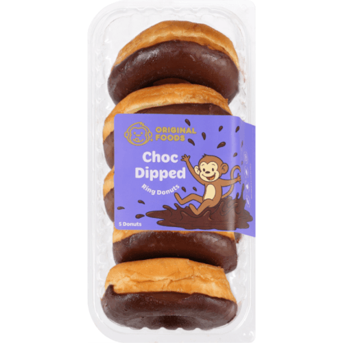 Chocolate Dipped Donuts