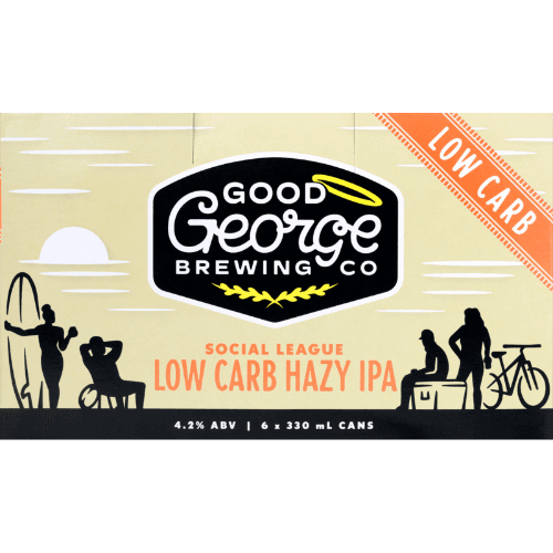 Good George Brewing Co Social League Low Carb Hazy IPA Cans