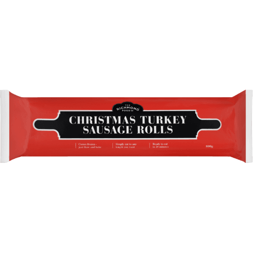 Richmond Foods Christmas Turkey Sausage Rolls