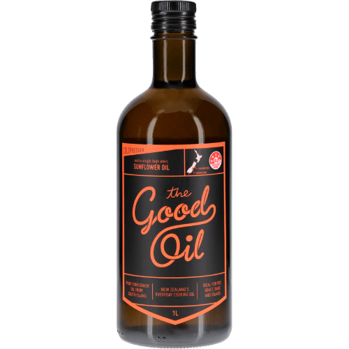 The Good Oil Cold Pressed Extra Virgin High Oleic Sunflower Oil