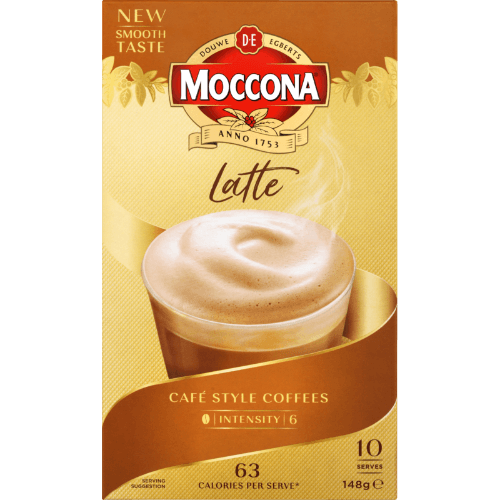 Moccona Latte Coffee Sachets