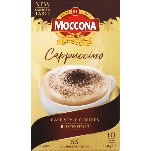 Moccona Cappuccino Coffee Sachets