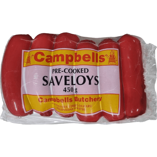 Campbell's Pre-cooked Saveloys 450 g