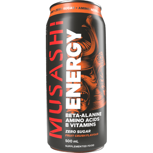 Musashi Zero Sugar Fruit Crush Flavour Energy Drink