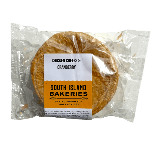 South Island Bakeries Chicken Cheese and Cranberry Pie