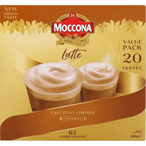 Moccona Latte Coffee Sachets