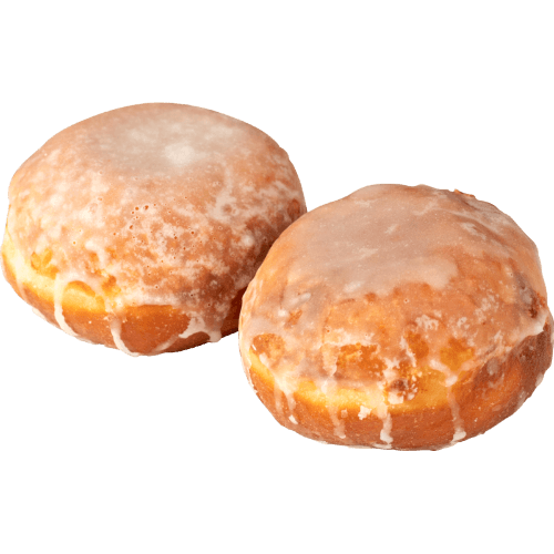 Bakery Glazed Jam Filled Donut 2 pack