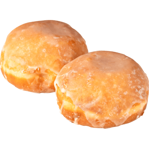 Bakery Glazed Custard Filled Donut 2 pack