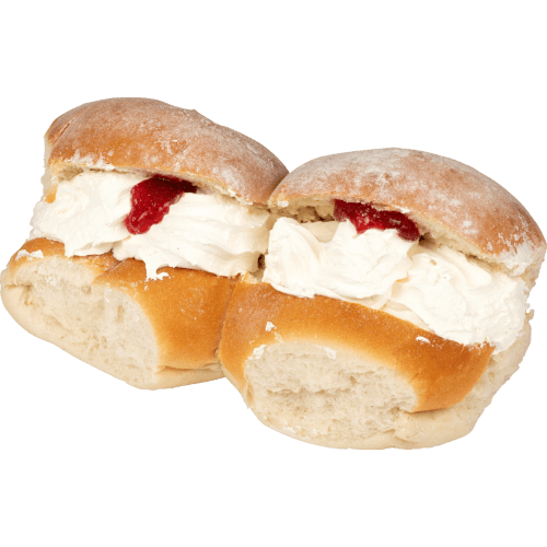 Mock Cream Filled Bun 2 pack