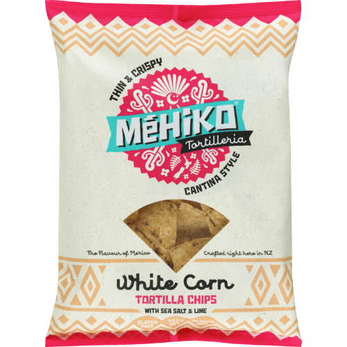 Mehiko White Corn Tortilla Chips With Sea Salt & Lime