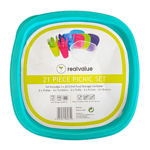 Real Value 21 Piece Picnic Set