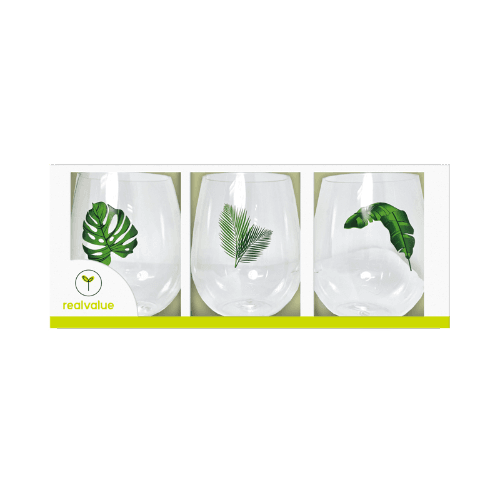 Real Value Acrylic Tumblers 3 pack