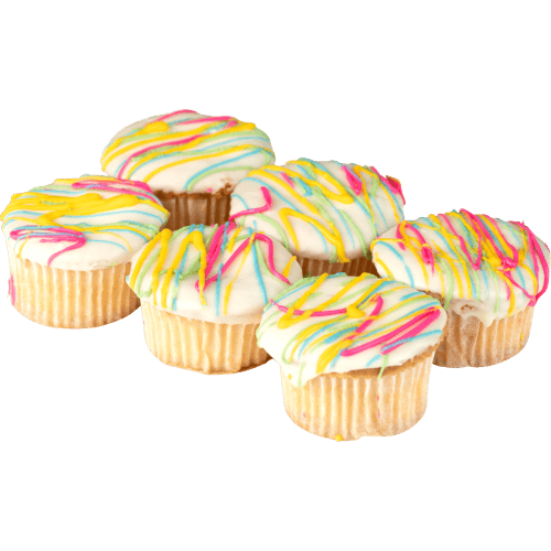 Bakery White Chocolate Mud Cupcakes 6 pack