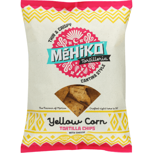 Mehiko Yellow Corn Tortilla Chips With Cheese
