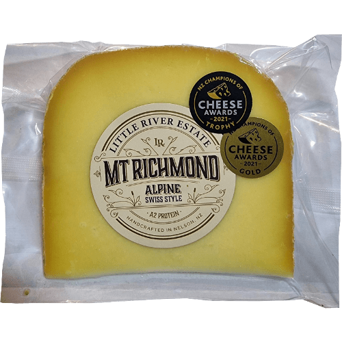 Little River Estate Mt Richmond Swiss Style Alpine A2 Cows Cheese