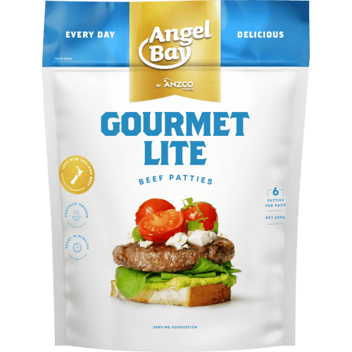 Angel Bay Gourmet Lite Beef Patties