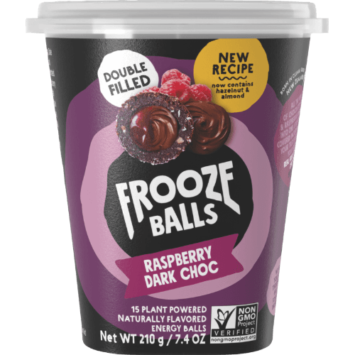Frooze Balls Raspberry Dark Choc Plant Powered Energy Balls