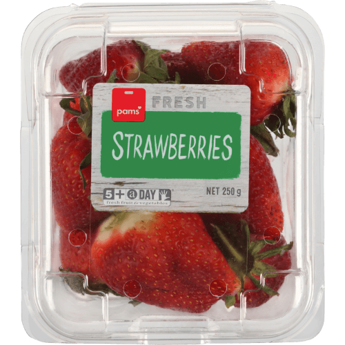 Pams Strawberries 250 g