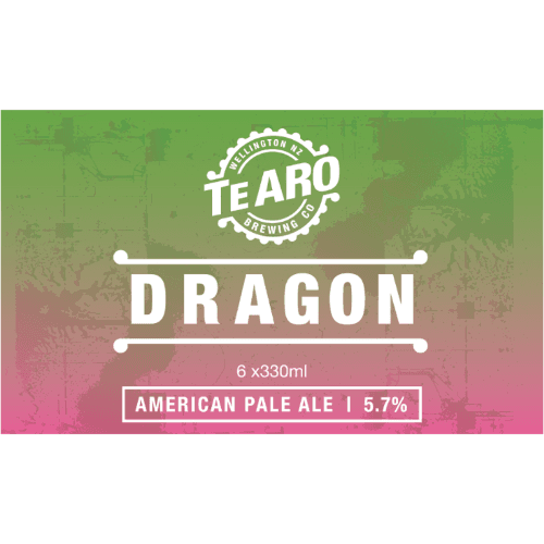 Te Aro Brewing Company Dragon APA Cans 6 × 330 mL