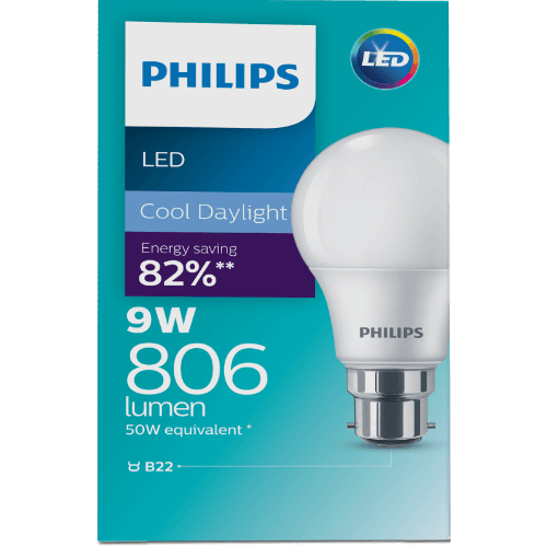 Philips LED Cool Daylight 9W 806 Lumen Bayonet Bulb