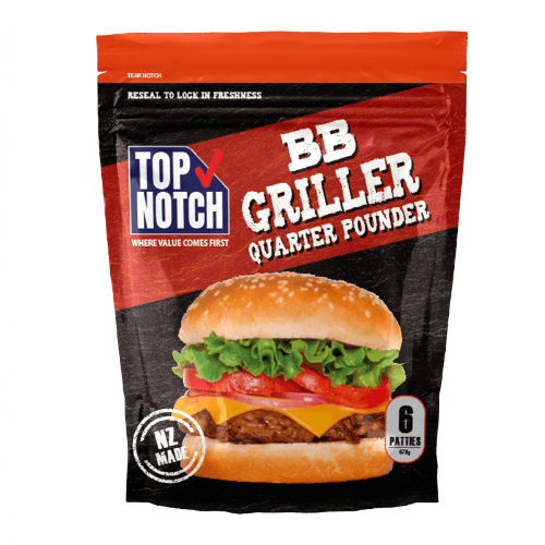 Top Notch BB Griller Quarter Pounder Patties 678 g