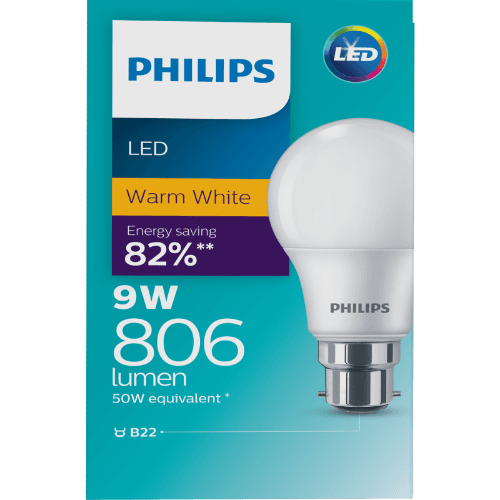 Philips LED Warm White 9W 806 Lumen Bayonet Bulb