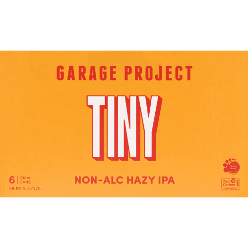 Garage Project Tiny Non-Alc Hazy IPA Cans