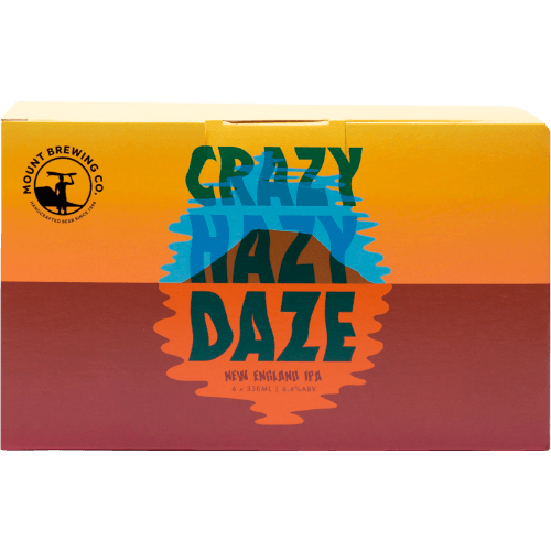 Mount Brewing Co Crazy Hazy Daze Hazy IPA 6 × 330 mL