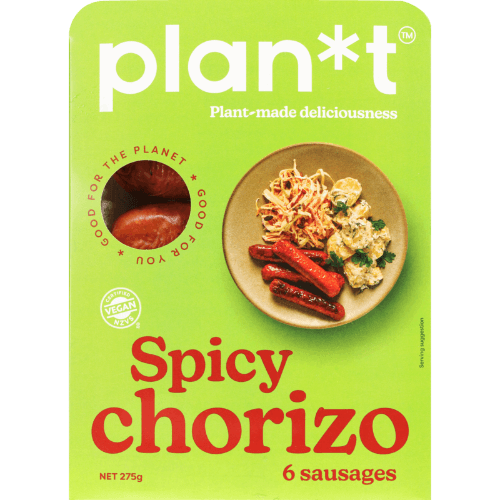 Plan*t Spicy Chorizo Sausages