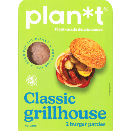 Plan*t Classic Grillhouse Burger Patties