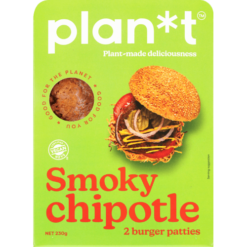 Plan*t Smokey Chipotle Burger Patties