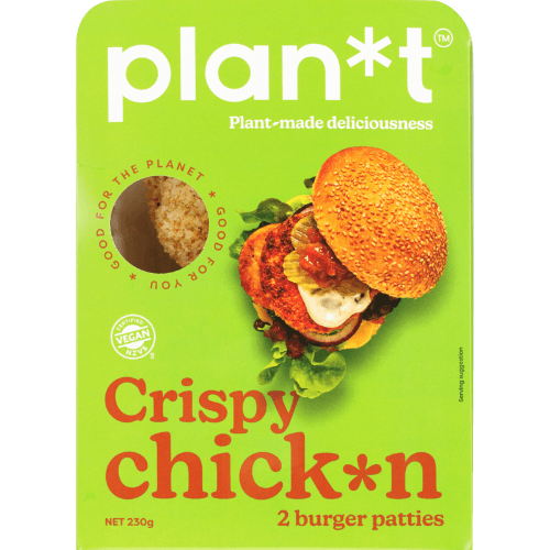 Plan*t Crispy Chick*n Burger Patties