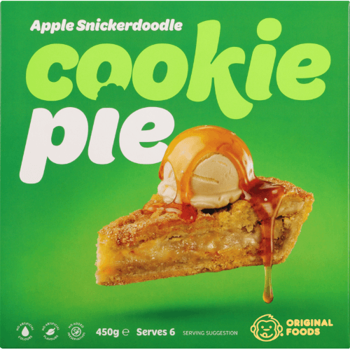 Original Foods Baking Co Apple Snickerdoodle Cookie Pie