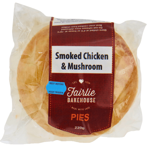 Fairlie Bakehouse Smoked Chicken & Mushroom Pies