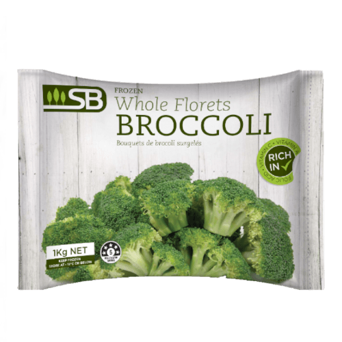 SB Frozen Whole Florets Broccoli
